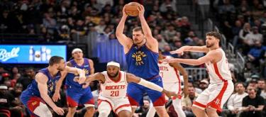 默里爆砍30分 掘金以129-93大胜火箭