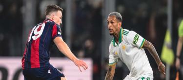 欧联杯——贝尔纳代斯基、佩莱格里尼先后破门，博洛尼亚主场1-1战平罗马