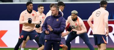 Flick calls on Barcelona to stay positive in their rematch against Newcastle.