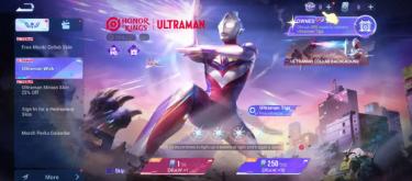 Honor of Kings: Ultraman joins forces, Mozi evolves into a classic Japanese anime character to fight against enemies.