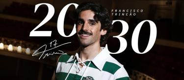 Sporting Clube de Portugal completes contract extension with Portugal international attacking midfielder Francisco Trincão..