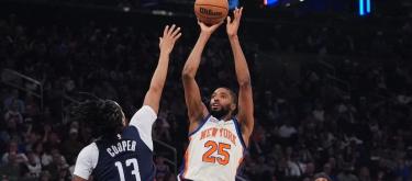 Mike Brown, after the Knicks' victory over the Wizards, said: "I really like the team's ability to transition to offensive rebounds."