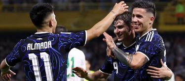 友谊赛——恩佐破门　阿根廷2比1战胜毛里塔尼亚