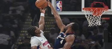 Mitchell's 35 points led the Cavaliers to a 116-109 victory over the Pistons.
